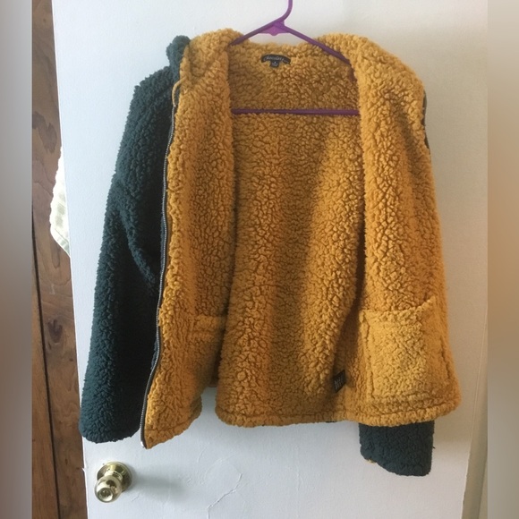 Chocolate Sherpa Fleece Teddy Hoodie - Picture 3 of 7